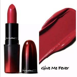 MAC Cosmetics Love Me Lipstick In Give Me Fever ~ Brand New ~ In Box Full Size